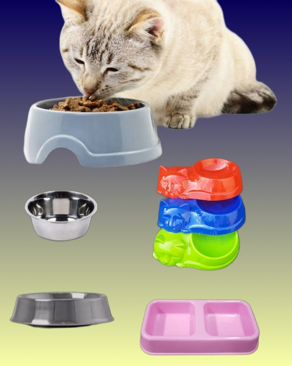 Cat bowls and feeders