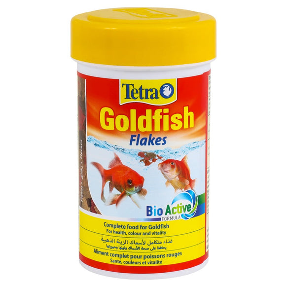 TETRA GOLDFISH FLAKES FISH FOOD (20G - 100ML) - In stock