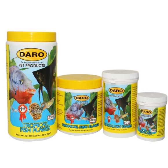 DARO TROPICAL FISH FLAKES (25g) - Delivery 2-14 days