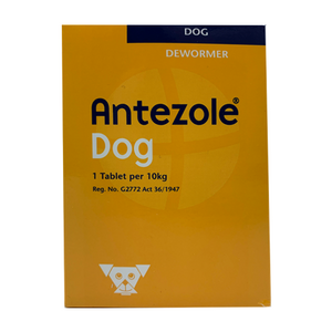 ANTEZOLE DOG DEWORMER - 50PCS