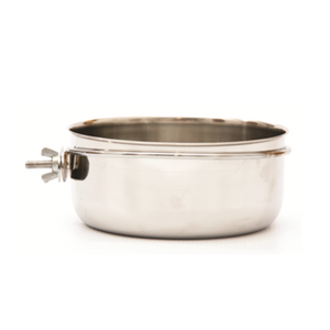 MARLTONS STAINLESS STEEL SCREW-ON BIRD BOWL