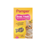 PAMPER ROYAL FISHIES CAT TREAT BISCUITS (250G)