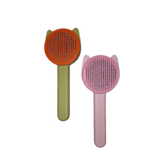 ROUND RETRACTABLE PET BRUSH (20cm) - Delivery 2-14 days
