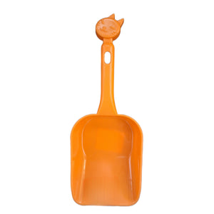 CAT LITTER SCOOP WITH CAT FACE HANDLE