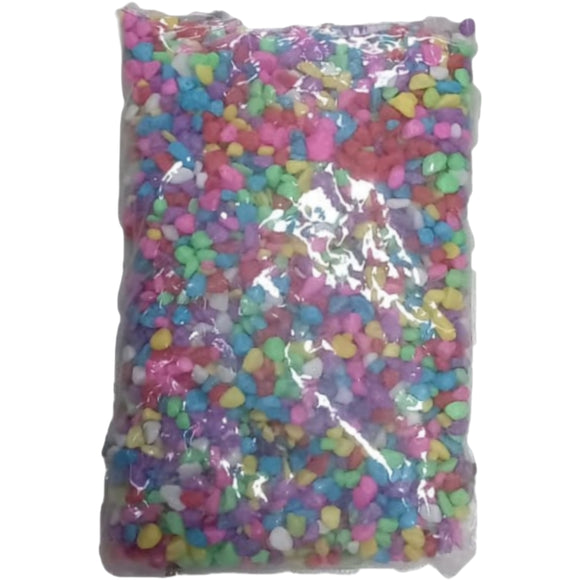 AQUARIUM STONES RAINBOW GRAVEL