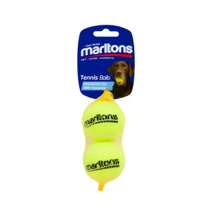 MARLTONS SQUEAKY TENNIS BALLS FOR DOGS