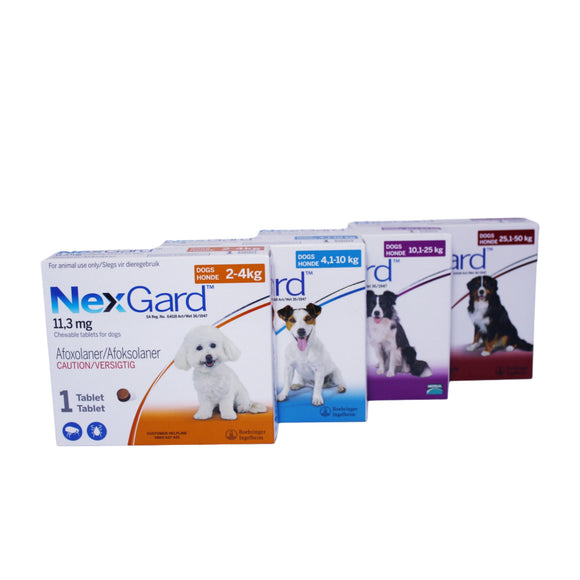 NEXGARD (TICK AND FLEA TREATMENT FOR DOGS)