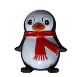 SQUEAKY CHRISTMAS PENGUIN DOG TOY (13CM)