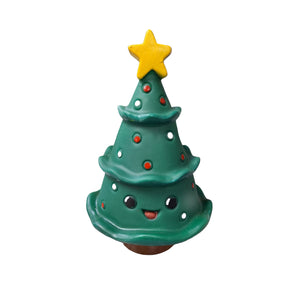 SQUEAKY CHRISTMAS TREE DOG TOY (15cm)