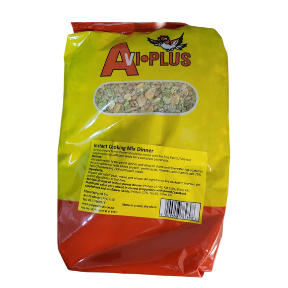 AVI PLUS INSTANT COOKING MIX DINNER FOR PARROT BIRDS 1KG