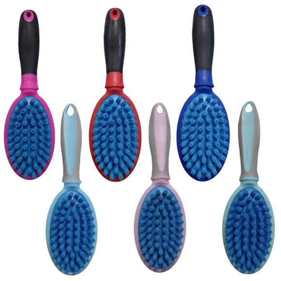 DOUBLE-SIDED CAT/DOG BRUSH WITH BRISTLES