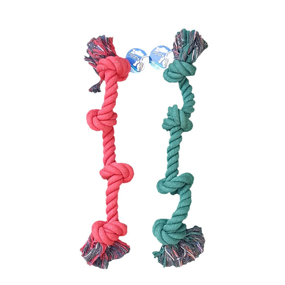 4-KNOT ROPE DOG TOY - In Stock