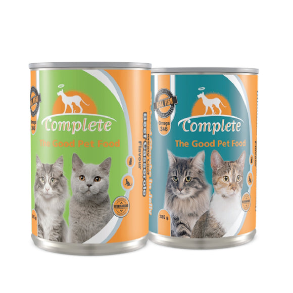 COMPLETE CAT WET FOOD - (385g PILCHARDS) 5PCS - In Stock