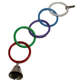 DARO PLASTIC OLYMPIC RINGS BIRD TOY (WITH BELL)