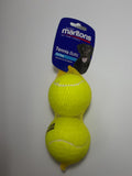 MARLTONS MEDIUM SQUEAKY TENNIS BALL DOG TOY (2-PACK) - In stock