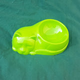 PLASTIC CAT-SHAPED BOWL - In stock