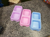 DOUBLE DINER PLASTIC PET BOWL (SMALL) - In stock