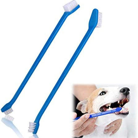 DOUBLE SIDED DOG TOOTHBRUSH (3PCS)