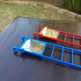 PLASTIC BIRD LADDER WITH MIRROR & BEADS - In stock