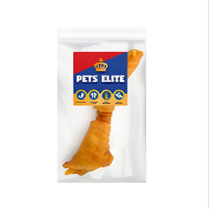 PETS ELITE - NATURAL HIDE DOG BONE +/- 12Cm (SMALL) 2PCS - In Stock