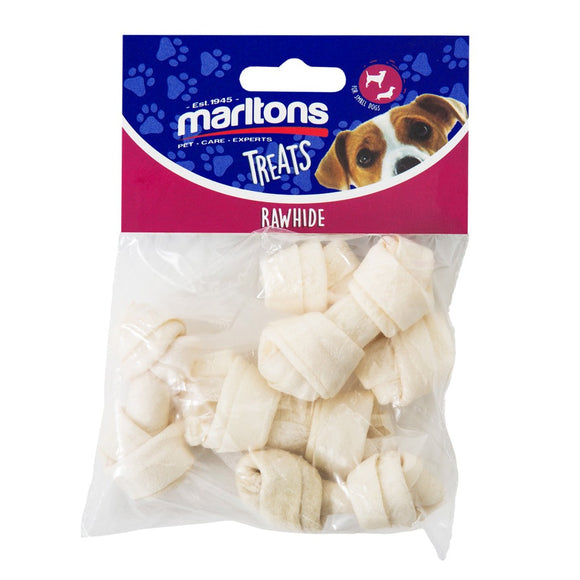 MARLTONS PUPPY RAWHIDE CHEWS (5-PACK) - In stock