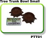 REPTILE RESORT TREE TRUNK BOWL (SMALL) - In stock