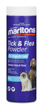 MARLTONS TICK AND FLEA POWDER FOR CATS & DOGS (100G) - In stock