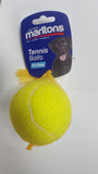 MARLTONS TENNIS BALL DOG TOY (LARGE) - In stock