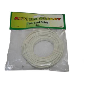 REPTILE RESORT 5M TWIN CORD CABLE - In stock