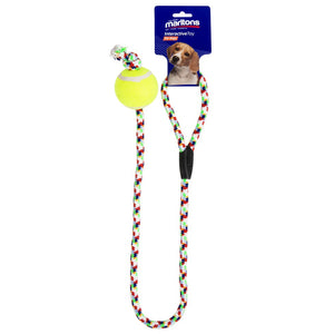 MARLTONS TENNIS BALL AND LEAD DOG TOY - In stock