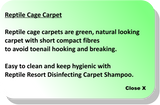 REPTILE RESORT CAGE CARPET (870 x 320mm) - In stock