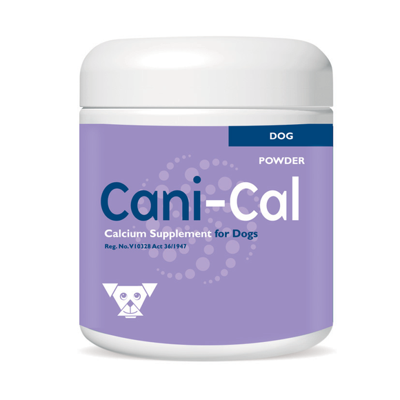 CANI-CAL CALCIUM SUPPLEMENT FOR DOGS (250G) - In stock