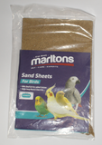 MARLTONS BIRD SANDSHEET SIZE  1 - 210x325mm (6-PACK) - In stock
