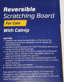 MARLTONS CAT SCRATCHING BLOCK WITH CATNIP (REVERSIBLE) - In stock