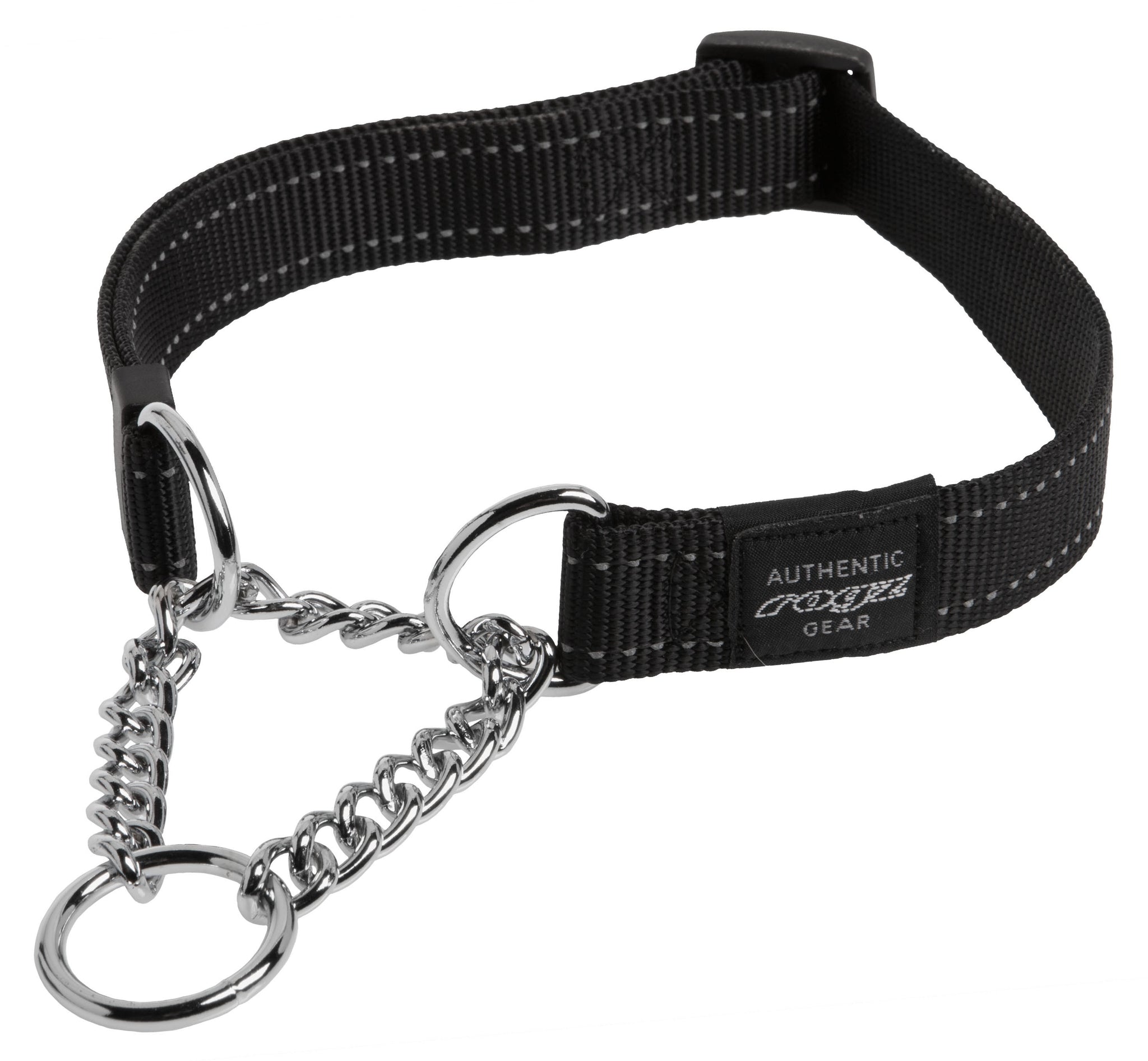 Half fashion choke dog collar