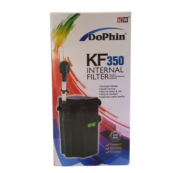 KF-350 DOPHIN INTERNAL FISH TANK FILTER (280L P HR) - In stock