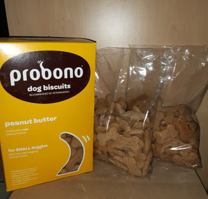 PROBONO DOG BISCUITS - PEANUT BUTTER (SMALL DOG)