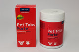 PET TAB FORTE NUTRITIONAL SUPPLEMENT FOR CATS & DOGS (120-TABS) - Delivery 2-14 days