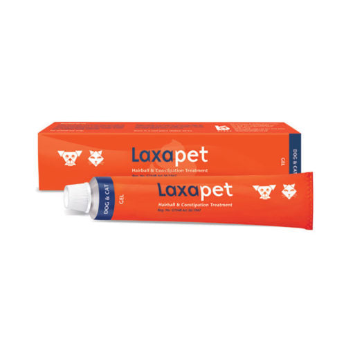 LAXAPET HAIRBALL & CONSTIPATION TREATMENT FOR CATS & DOGS (50G) - In stock