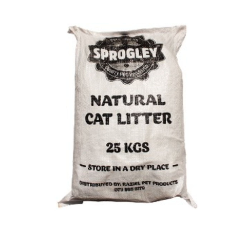 SPROGLEY CAT LITTER (25KG) - In stock