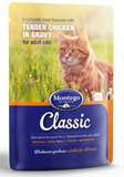 MONTEGO CLASSIC CAT WET FOOD CHICKEN (85G) 5PCS - In stock