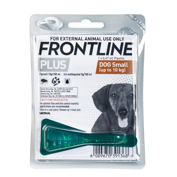 FRONTLINE FLEA & TICK FOR POUR-ON (FOR SMALL DOGS) - In stock
