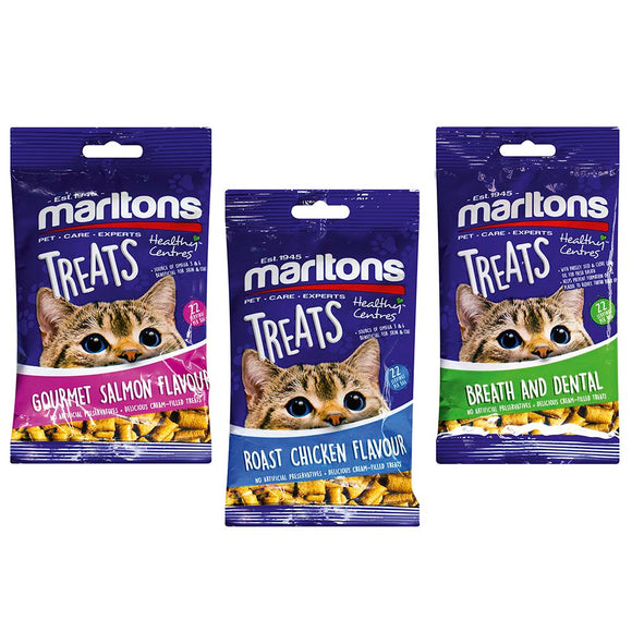 MARLTONS HEALTHY CENTRE CAT TREATS - In Stock
