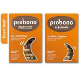 PROBONO BISCUITS ROAST BEEF LARGE DOG (1KG) - In stock